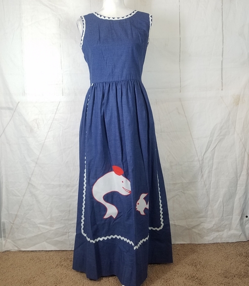 Vintage Park East by swirl maxi dress - Picture 1 of 8